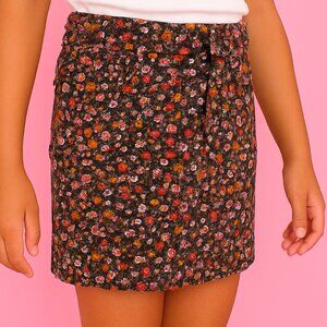 Mini Floral Corduroy Skirt | Tween Fall Fave 💐